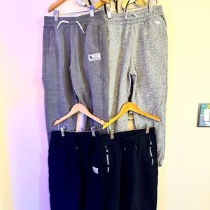 Bundle of 4 pairs joggers/ sweatpants Abercrombie kids